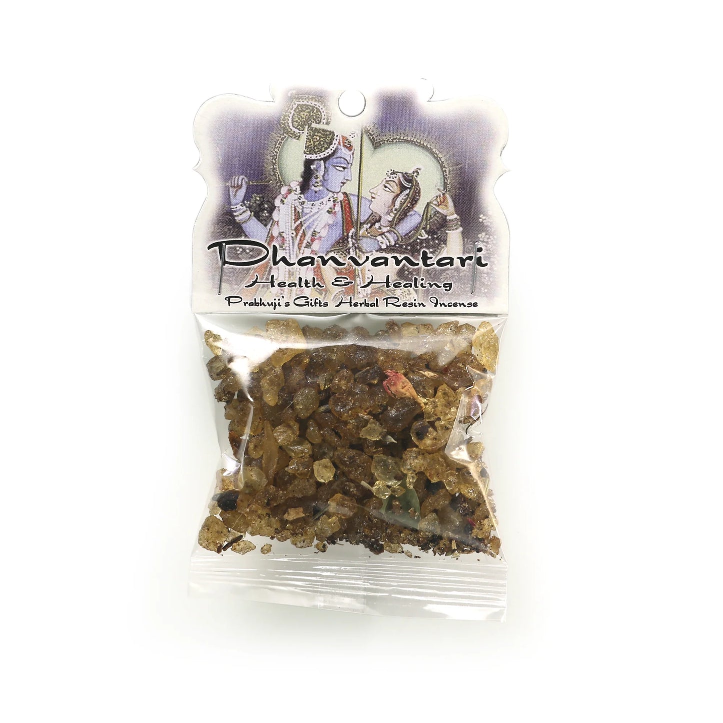 Prabhujis Dhanvantari Health and Healing Resin Incense