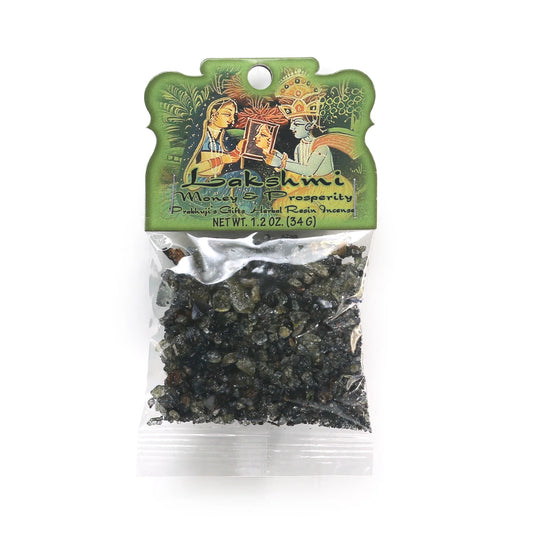 Prabhujis Lakshmi Money and Prosperity Resin Incense