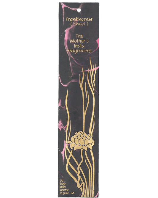 The Mothers Frankincense (sweet) Nagchampa