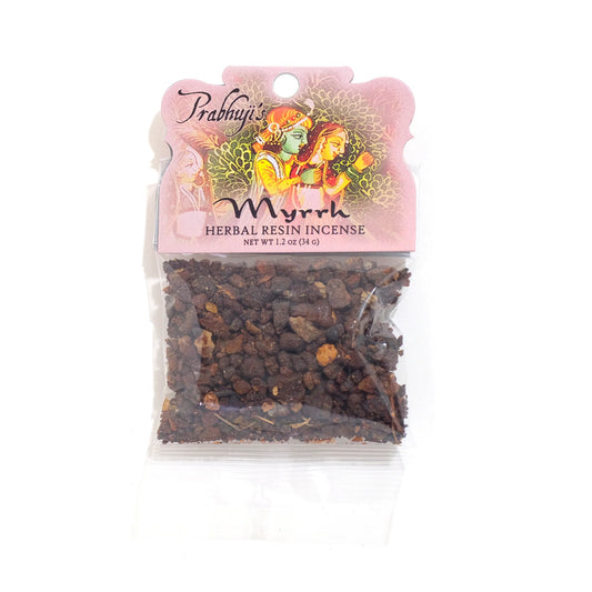 Prabhujis Myrrh Resin Incense