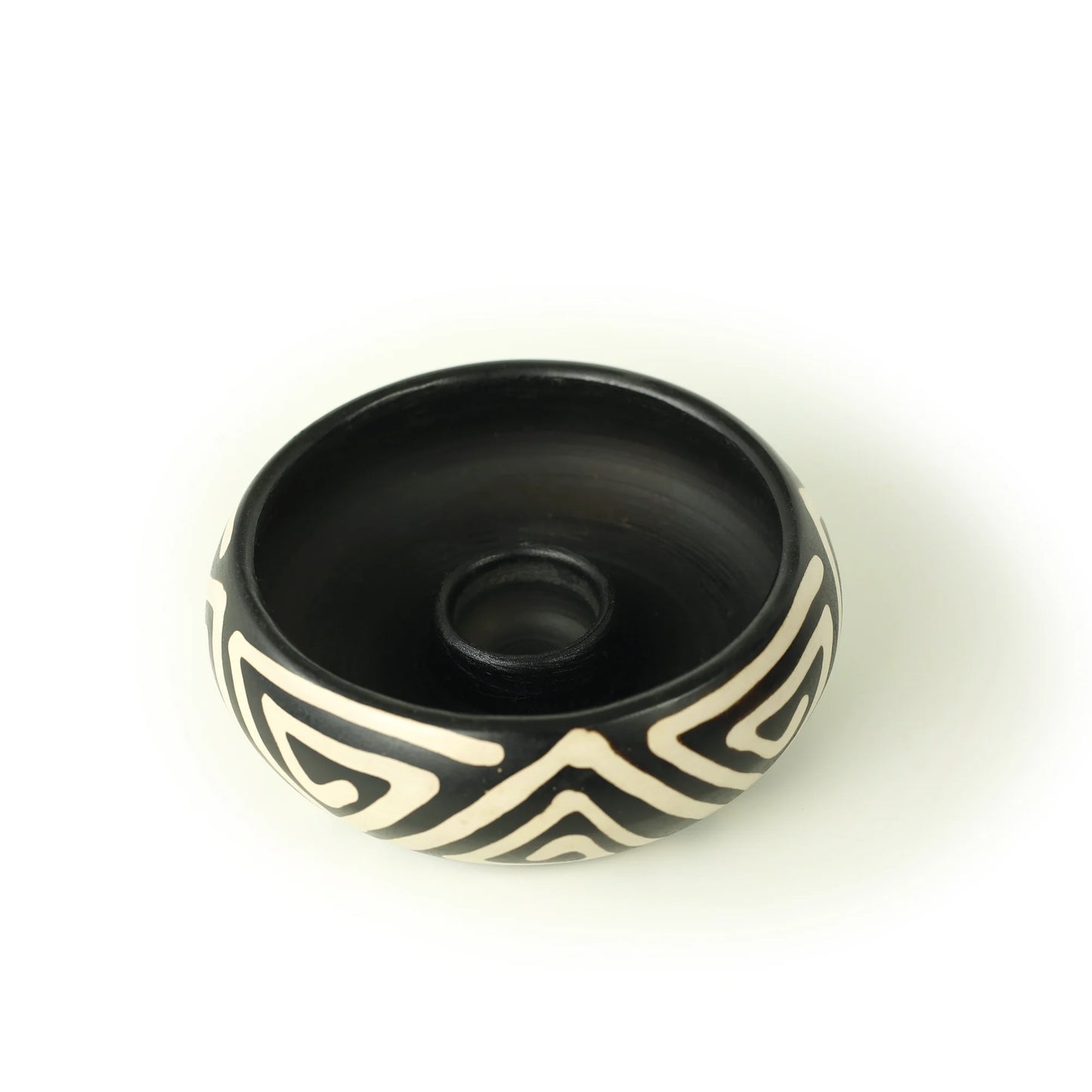 Prabhujis Peruvian Ceramic Incense Burner