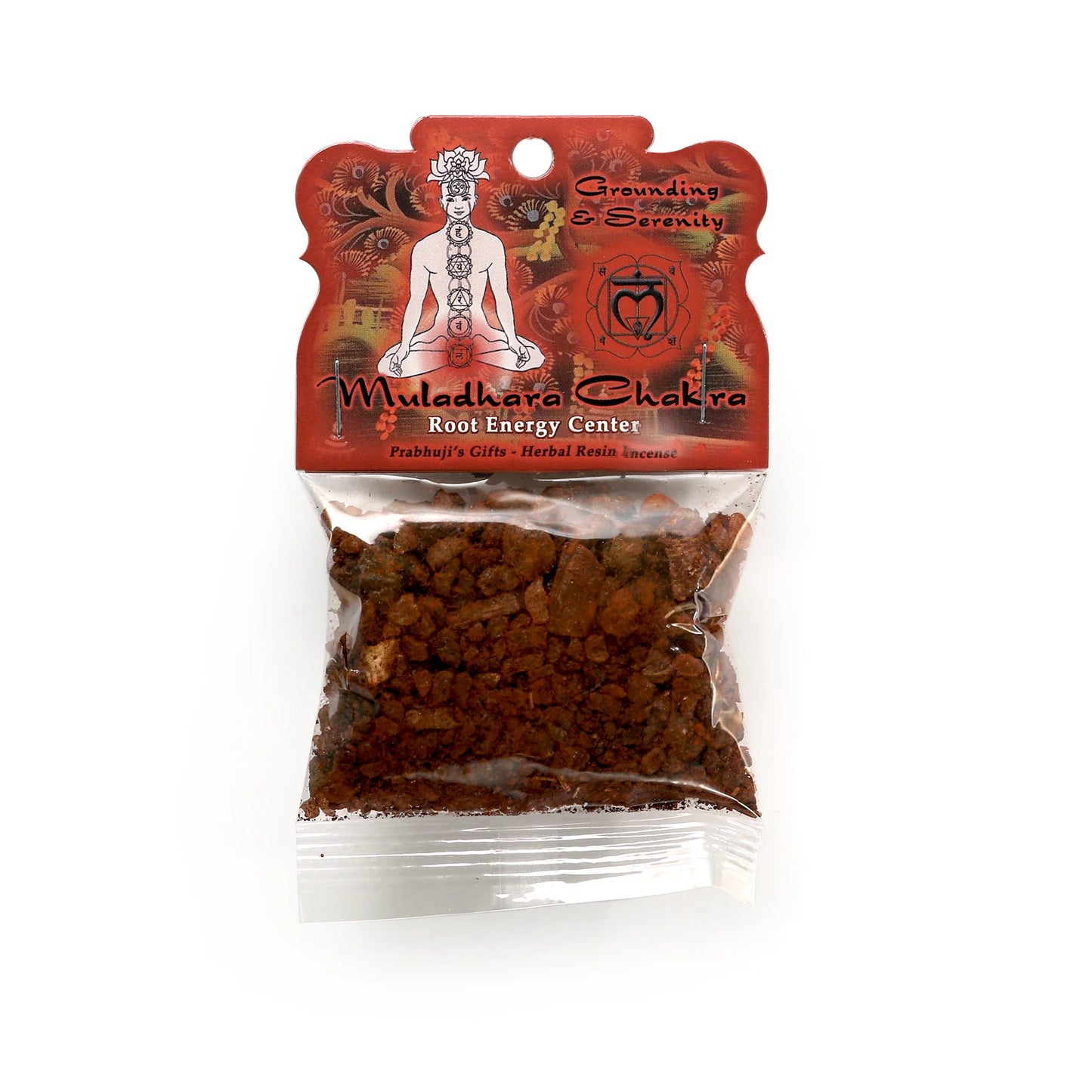 Prabhujis Root Chakra Resin Incense