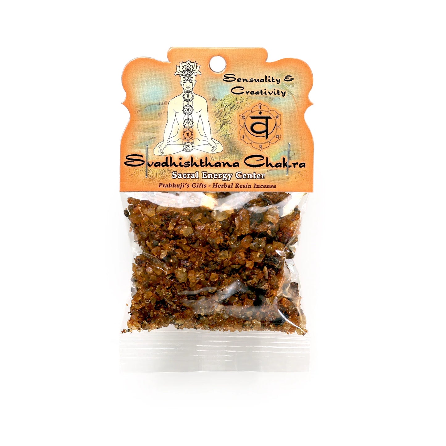 Prabhujis Sacral Chakra Resin Incense