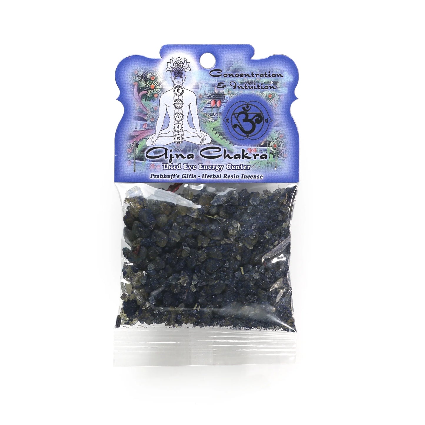 Prabhujis Third Eye Chakra Resin Incense