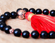 Black Tourmaline Wrist Mala