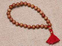 Sandalwood Wrist Mala