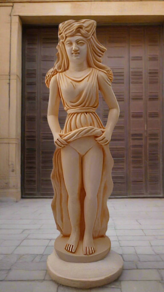 Greek Roman Baubo Isis Goddess statue