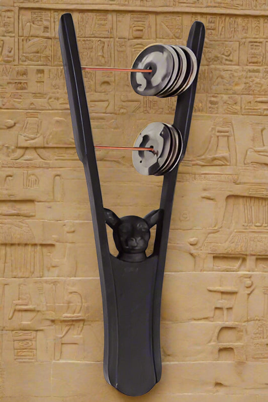 Bast Egyptian Cat Goddess sistrum