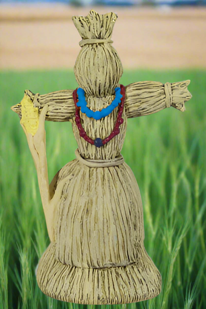 Corn Dolly Folk Grain Goddess statue Abby Willowroot