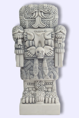Coatlique Aztec Mayan Snake Goddess Statue