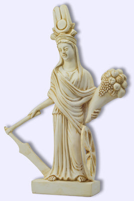 Fortuna Greek Roman Fate Goddess statue