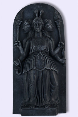 Hecate Greek Roman Triple Goddess plaque