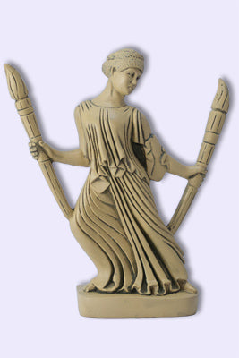 Hecate Torches Greek Roman statue