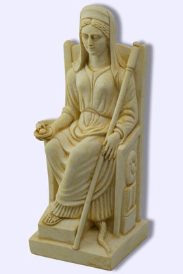 Hestia Greek Roman Hearth Goddess statue