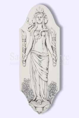Hekate Plaque by Jeff Cullen