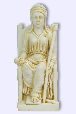 Hestia Greek Roman Hearth Goddess statue