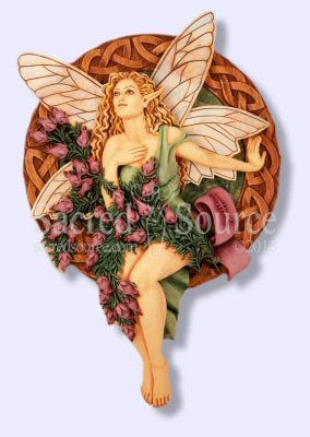 Heather Tree Fairy plaque Mickie Mueller