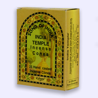 Song of India India Temple Incense Cones