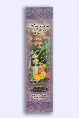 Yamuna Vanilla, Copal, Amber Incense Sticks