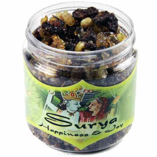 Surya - Happiness and Joy Resin Incense 2.4 oz Jar