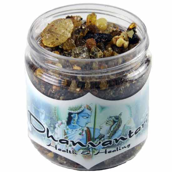 Dhanvantari - Health and Healing Resin Incense 2.4 oz Jar