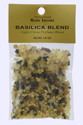 Basilica Blend Resin Incense - 1/2 oz.