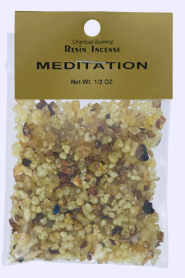 Meditation Resin Incense - 1/2 oz