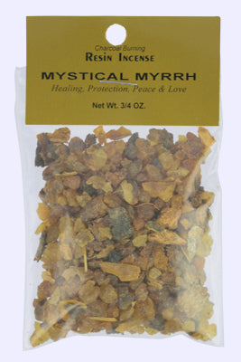 Mystical Myrrh Resin Incense - 3/4 oz