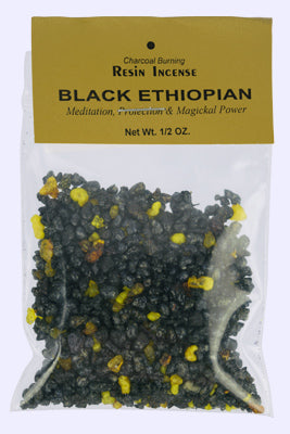 Black Ethiopian Resin Incense - 1/2 oz