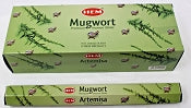 Mugwort Incense 20 stick hex pack