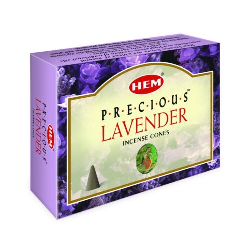 Precious Lavender Incense Cones 10 pack