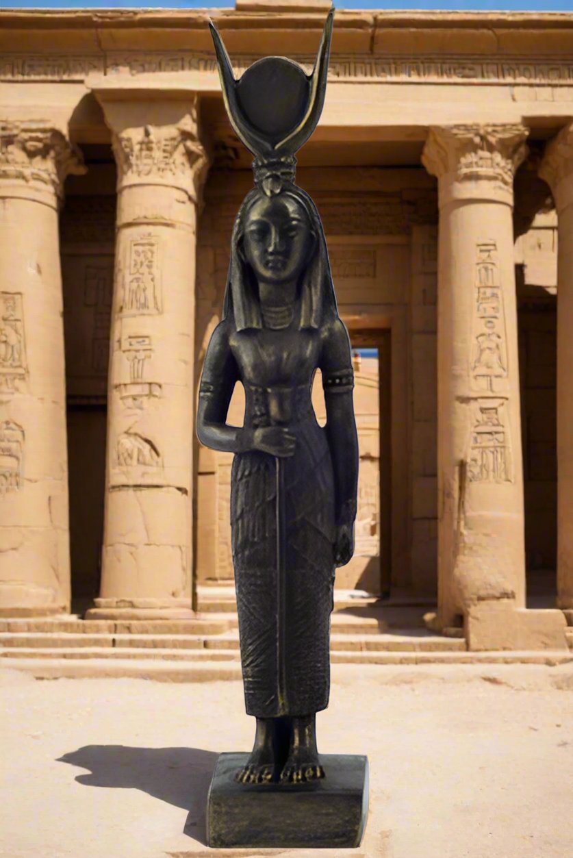 Isis Egyptian Queen Goddess statue