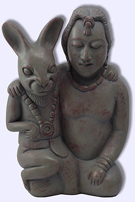 Ixchel Mayan Maiden Goddess statue