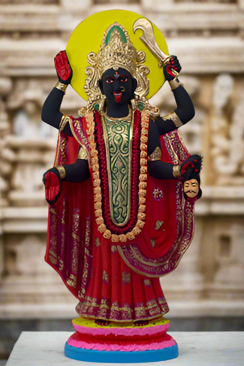 Kali Hindu Dark Mother Goddess statue