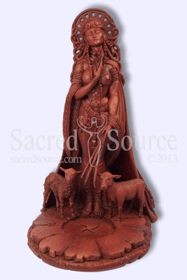 Brigid Celtic Triple Goddess statue Maxine Miller