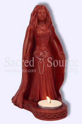 Wiccan Pagan Moon Goddess altar statue Mickie Mueller