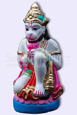 Hanuman Hindu Monkey God mini statue