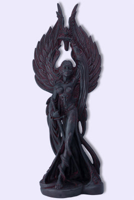 Morrigan Celtic Warrior Goddess statue Maxine Miller
