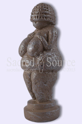 Willendorf Neolithic Stone Age Mother Goddess mini statue