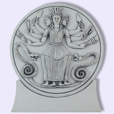 Hecate Greek Roman Triple Goddess statue