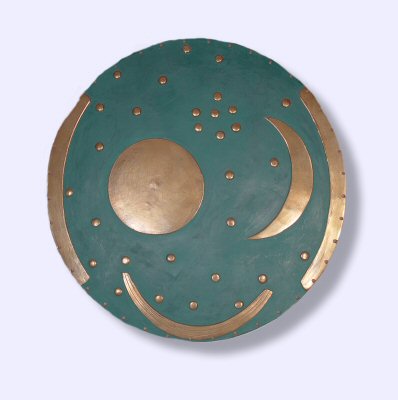 Sky Disc Nebra Neolithic Star Map plaque