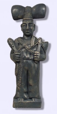Shango Orisa African Lightning God statue