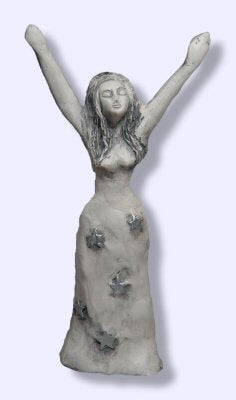 Star Goddess Wiccan Pagan Priestess statue Abby Willowroot