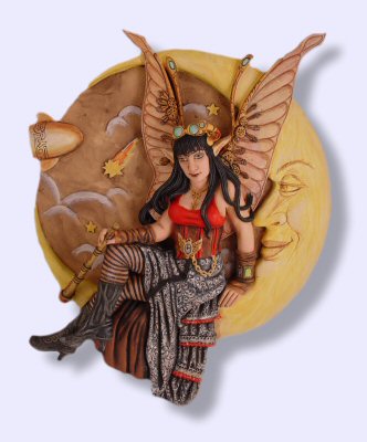 Steampunk Fairy Plaque Mickie Mueller