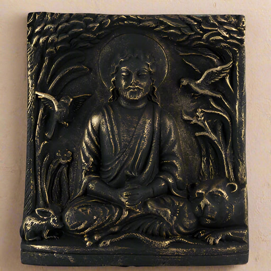 Yogic Christ Plaque