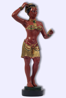 Young Oshun Orisa African Goddess Statue